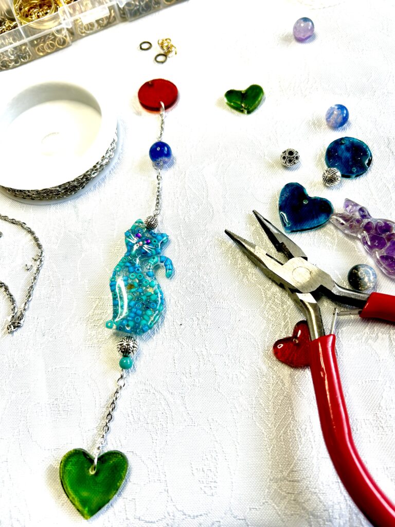 Handmade resin and clay gifts