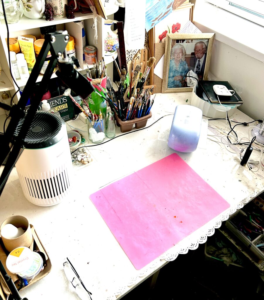 creating with resin safely my workspace and safety tips