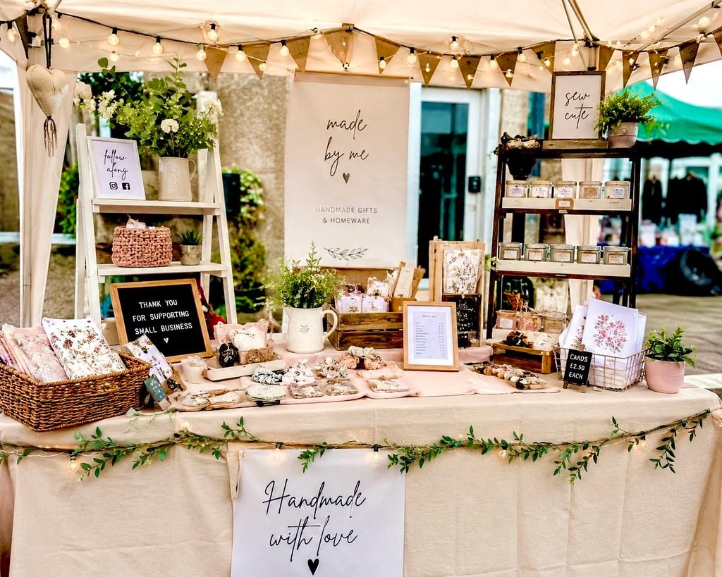 selling at fairs fetes or markets